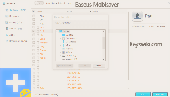 EaseUS MobiSaver Crack For Mac + Apk 2022
