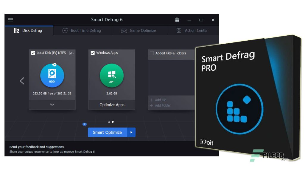 IObit Smart Defrag Pro 7.3.0.105 With Crack Full Version [Latest] 2022