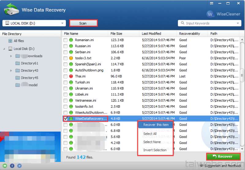 Wise Data Recovery Pro 5.2.1.338 Crack + Free Download [Latest] 2022