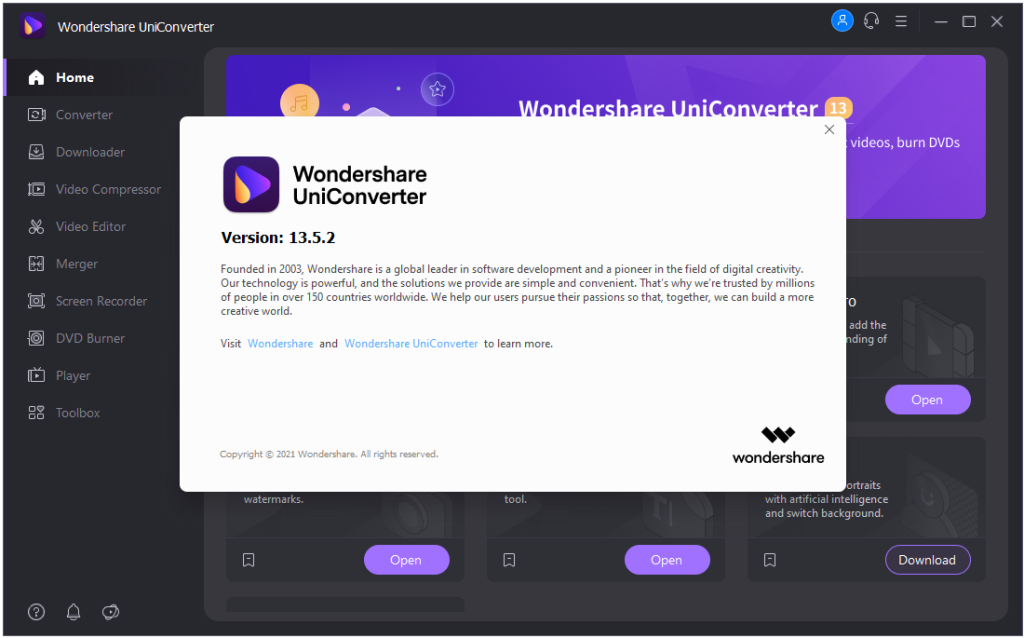 Wondershare UniConverter 13.5.2.126 Crack Full version Keys Free [2022]